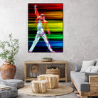 Freddie Mercury in Color by Daniel Janda on GIANT ART - black mixed media