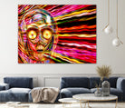 C-3 PO in Color by Daniel Janda on GIANT ART - gray mixed media