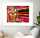 C-3 PO in Color by Daniel Janda on GIANT ART - gray mixed media