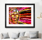 C-3 PO in Color by Daniel Janda on GIANT ART - gray mixed media