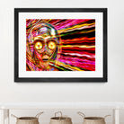 C-3 PO in Color by Daniel Janda on GIANT ART - gray mixed media