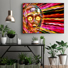 C-3 PO in Color by Daniel Janda on GIANT ART - gray mixed media