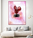 Deadmau5 by Soe San on GIANT ART - red digital painting