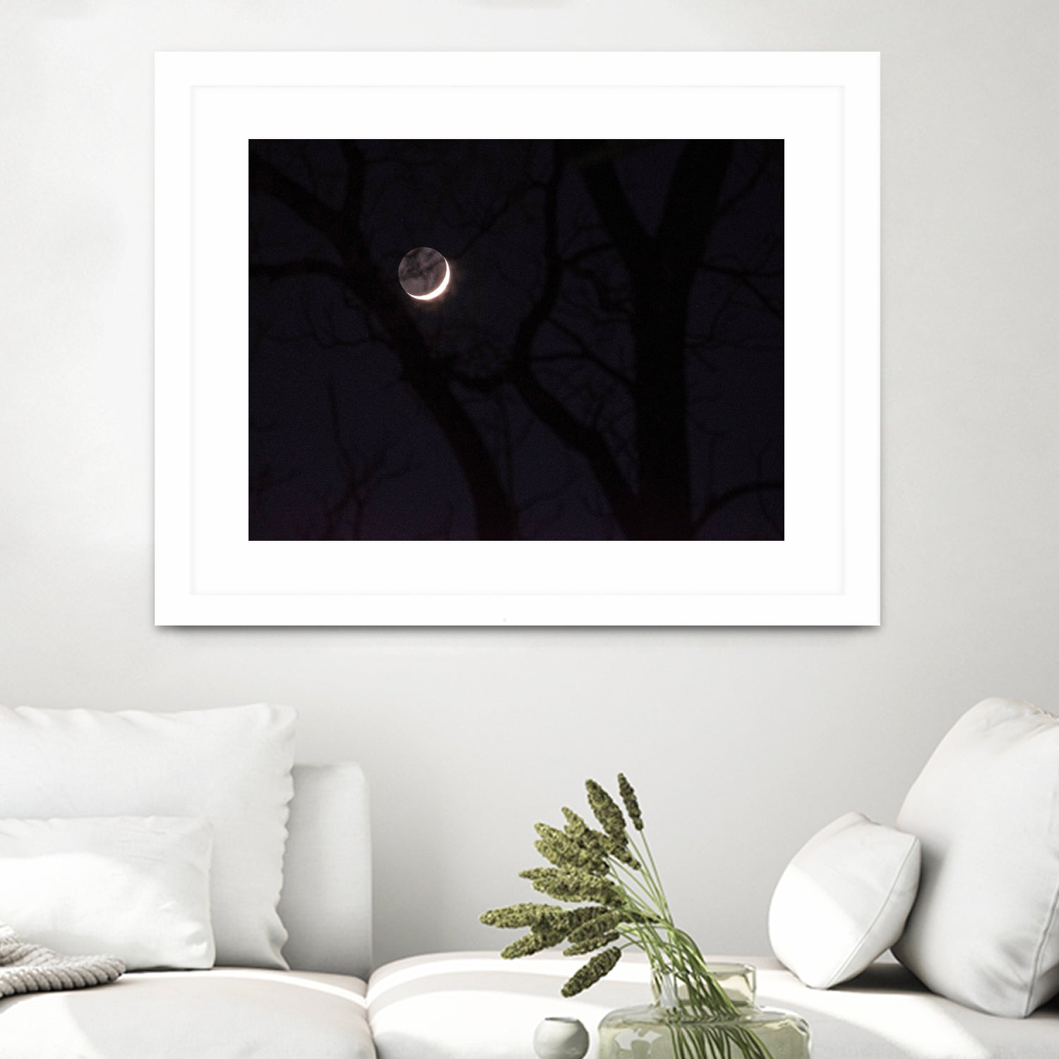 November Moon by Renee Reese on GIANT ART - black photo illustration