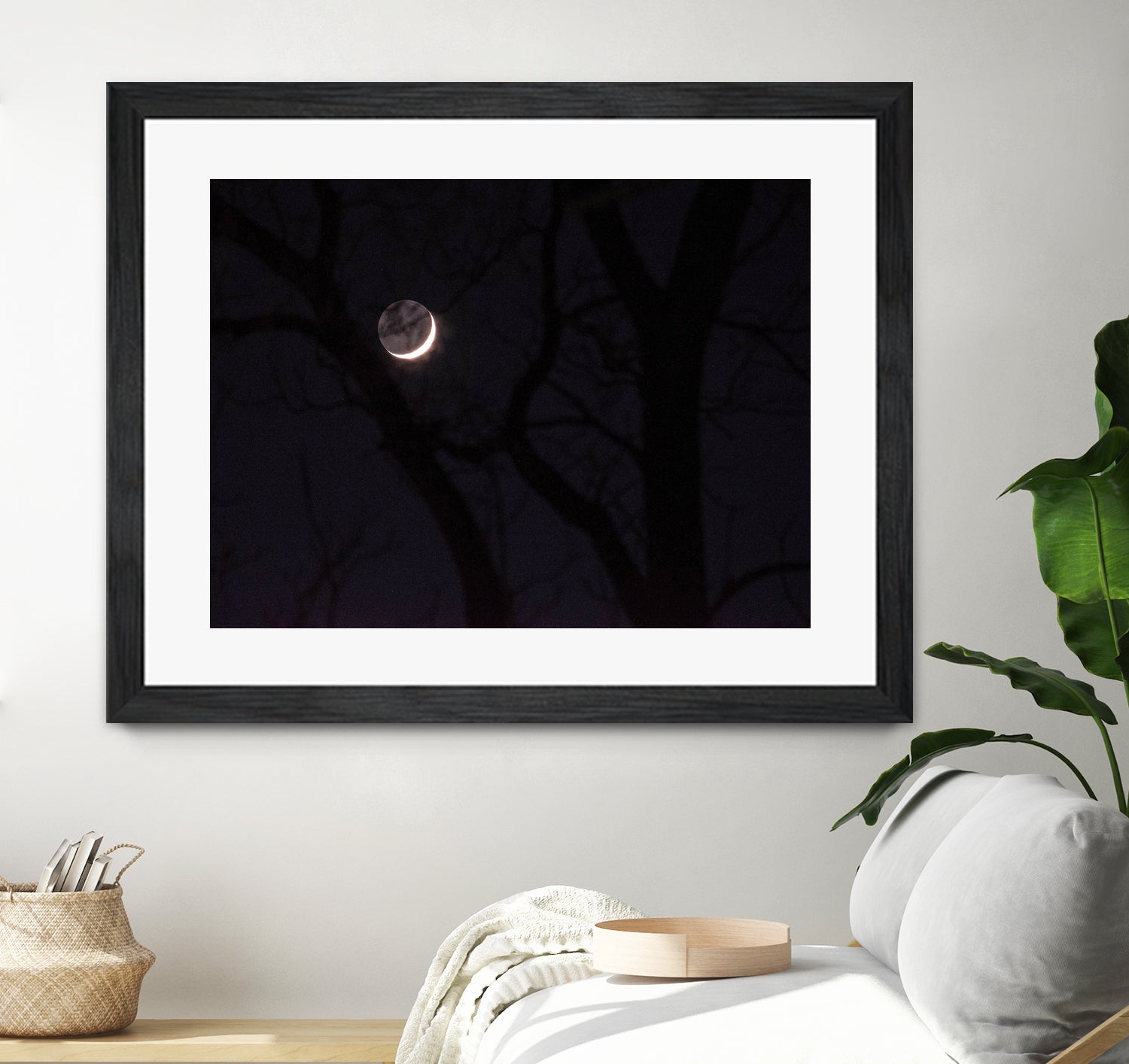 November Moon by Renee Reese on GIANT ART - black photo illustration