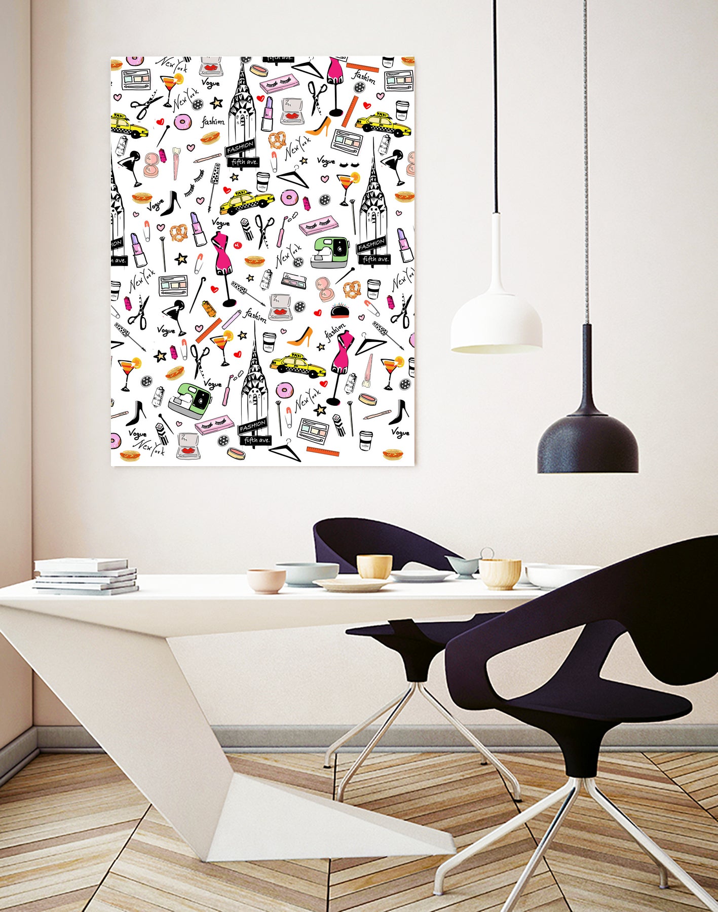 New York Fashion by mukta lata barua on GIANT ART - white digital painting