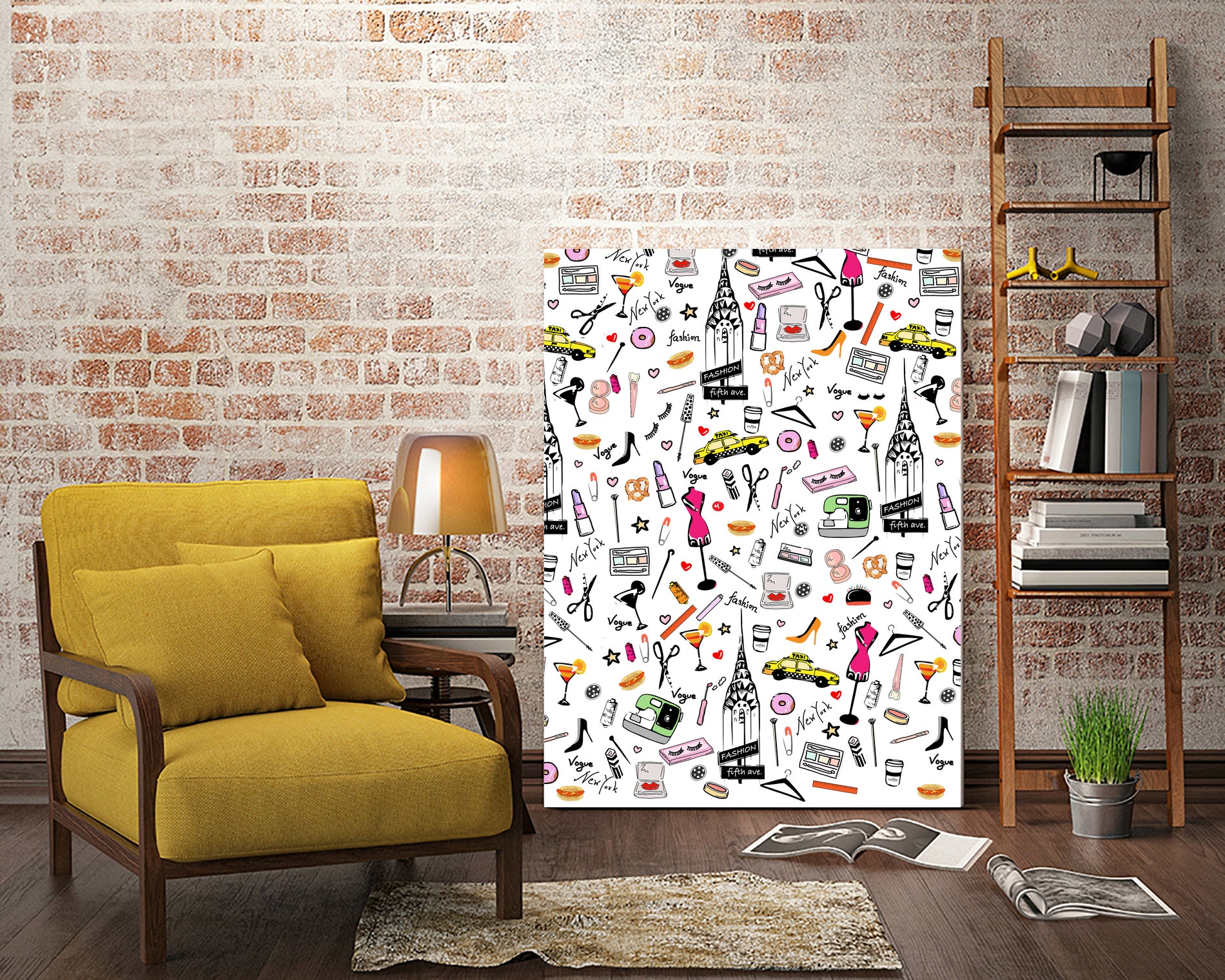 New York Fashion by mukta lata barua on GIANT ART - white digital painting