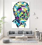 Legend of the fall – Mandela by Neo Dhlamini on GIANT ART - green digital drawing