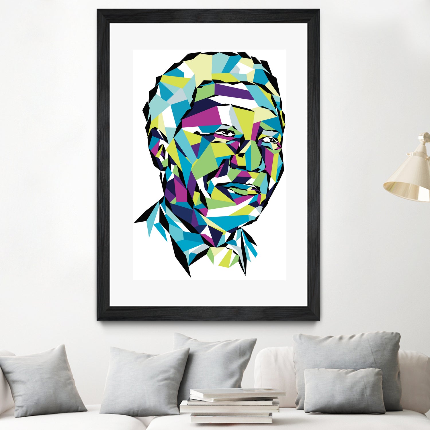 Legend of the fall – Mandela by Neo Dhlamini on GIANT ART - green digital drawing