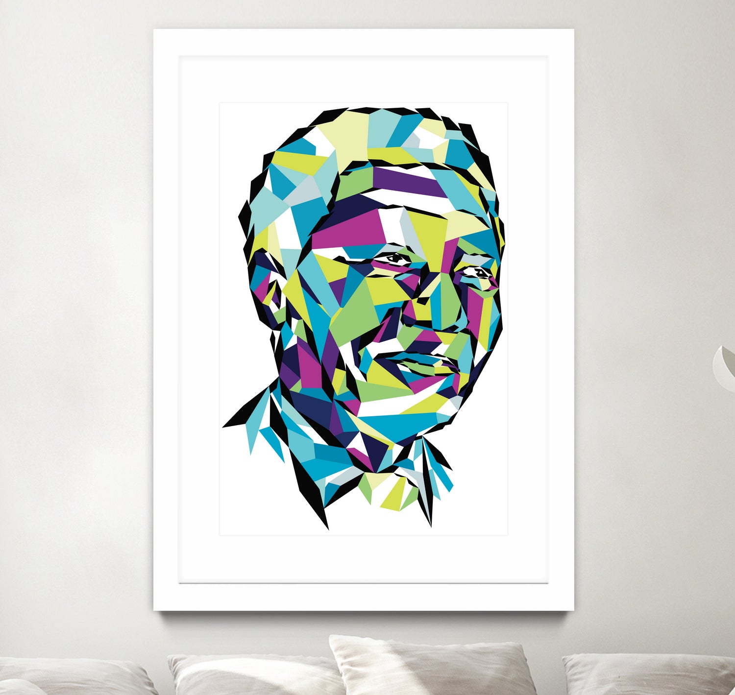 Legend of the fall – Mandela by Neo Dhlamini on GIANT ART - green digital drawing