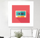 Audio Cassette by Yury Velikanov on GIANT ART - white vector illustration