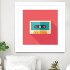 Audio Cassette by Yury Velikanov on GIANT ART - white vector illustration