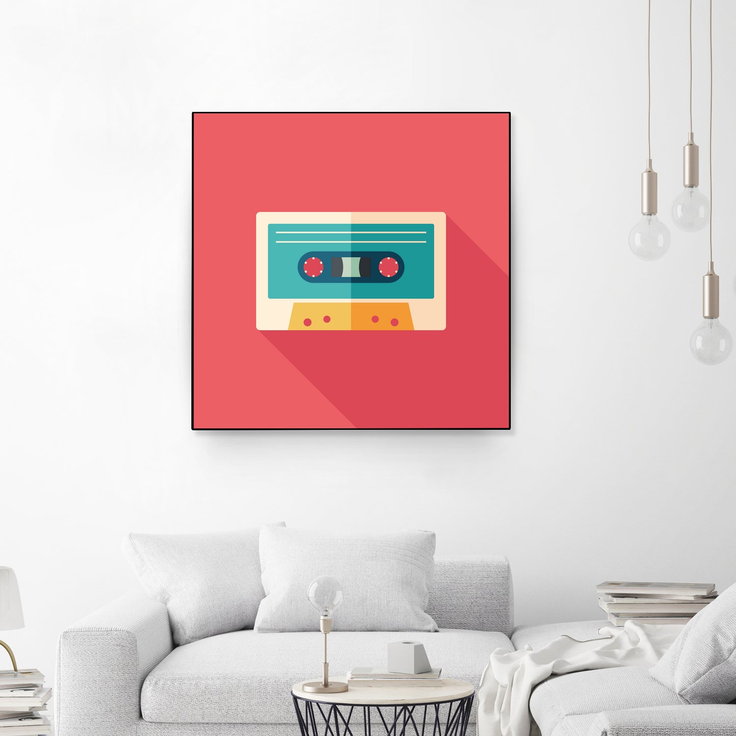 Audio Cassette by Yury Velikanov on GIANT ART - white vector illustration