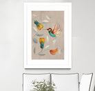 Hummingbird by Dieter Braun on GIANT ART - green digital painting