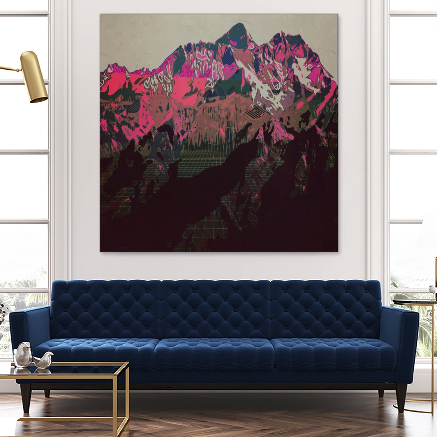 Endless, Nameless by Jamison Gish on GIANT ART - pink digital painting