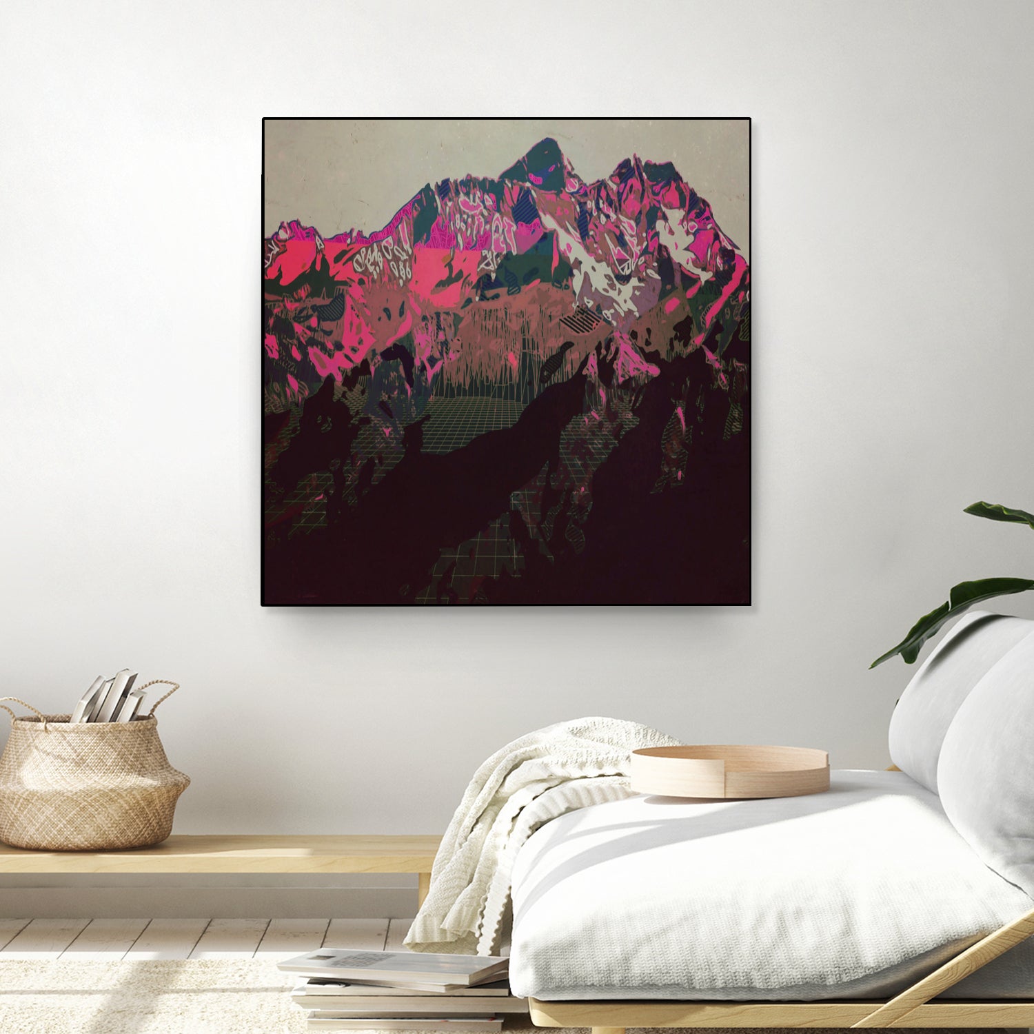 Endless, Nameless by Jamison Gish on GIANT ART - pink digital painting