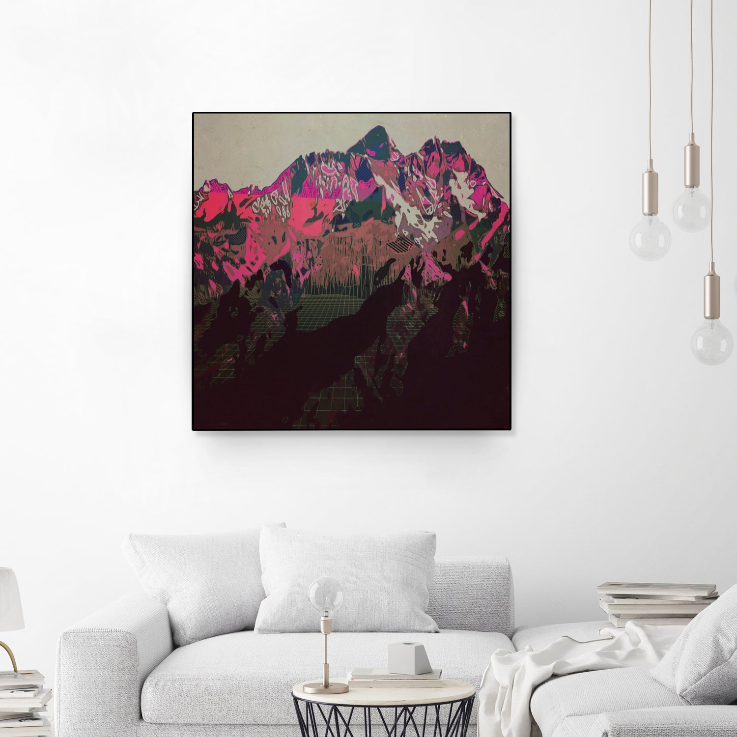 Endless, Nameless by Jamison Gish on GIANT ART - pink digital painting