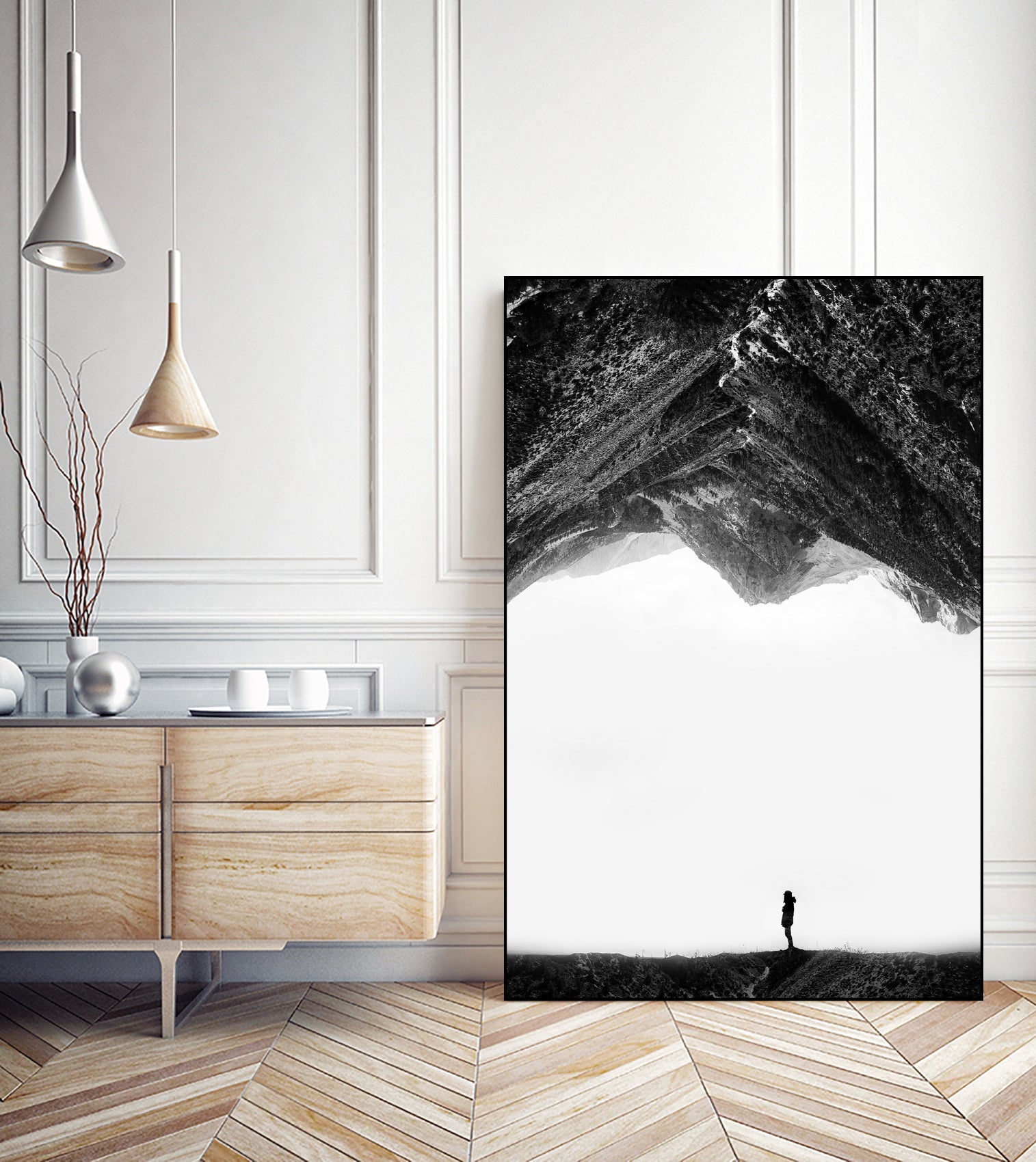 Lost in isolation by Stoian Hitrov on GIANT ART - white photo illustration