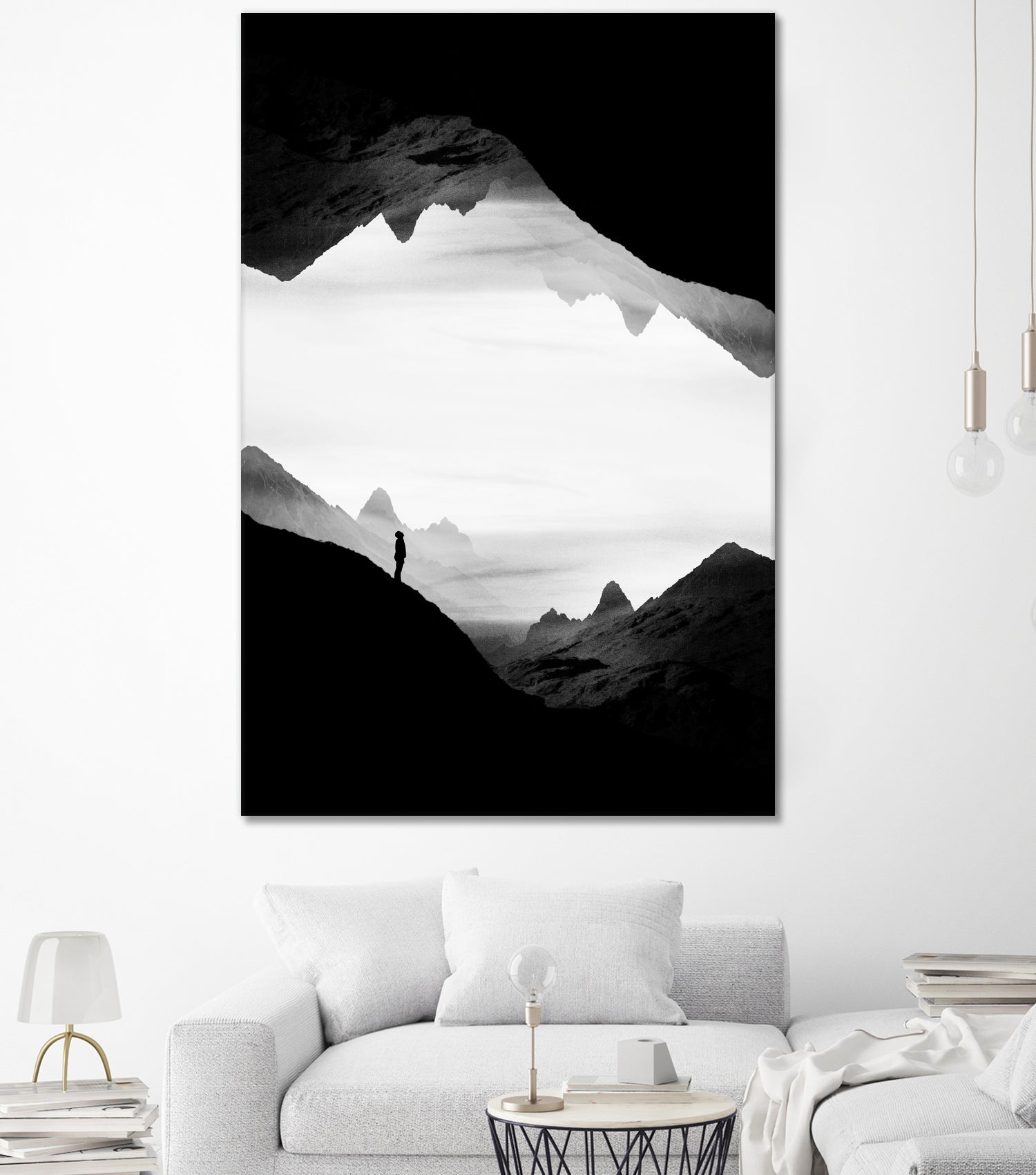 Black wasteland isolation by Stoian Hitrov on GIANT ART - black photo illustration