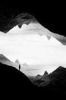 Black wasteland isolation by Stoian Hitrov on GIANT ART - black photo illustration