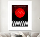 Twin Peaks (detailed) by Richard Kuta on GIANT ART - white digital drawing