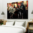 Guinness Starwars by Steve Ash on GIANT ART - brown digital painting