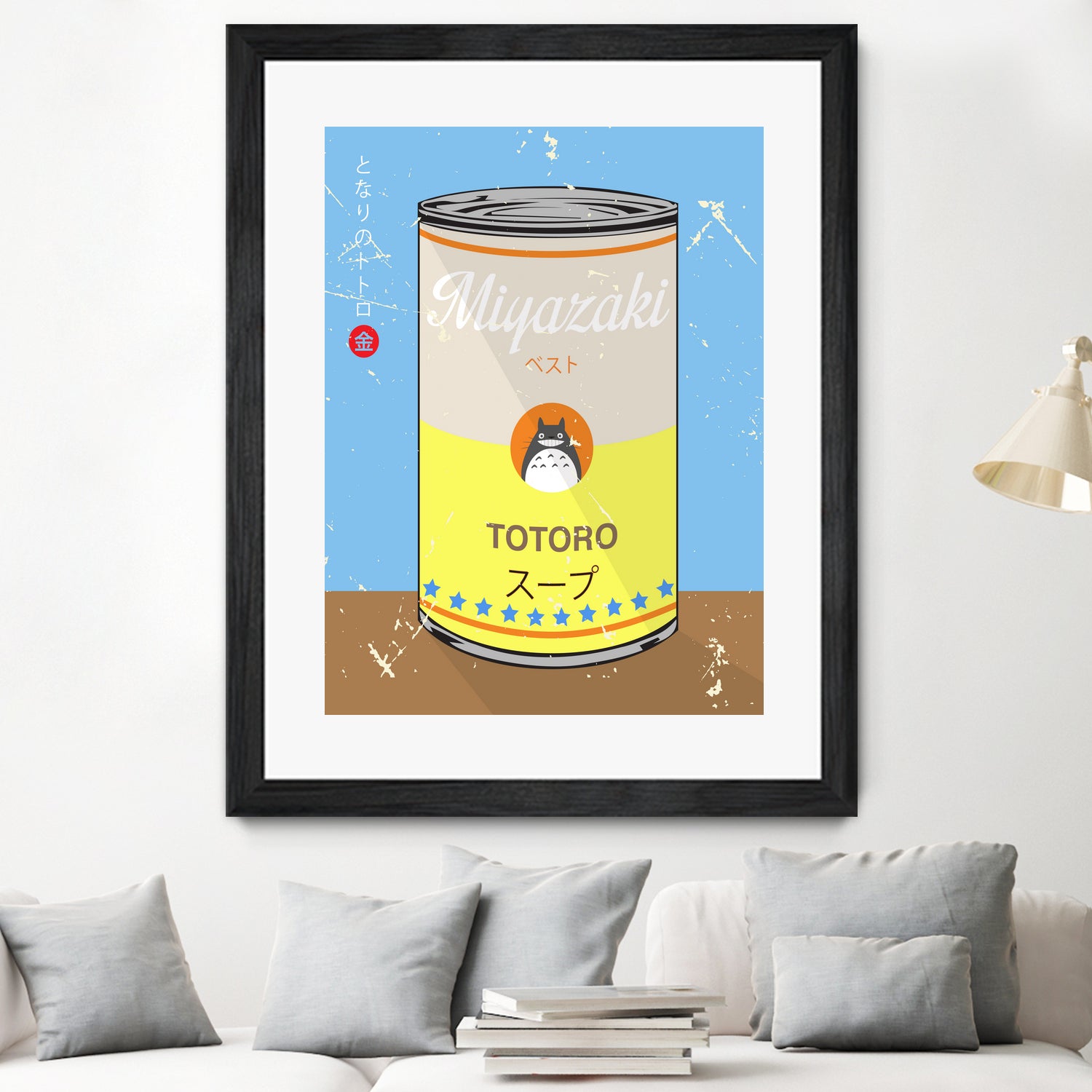 My Neighbor Totoro - Miyazaki - Special Soup Series by Hyo Kim on GIANT ART - orange character design