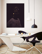 space by Sara Silva on GIANT ART - fuchsia digital drawing