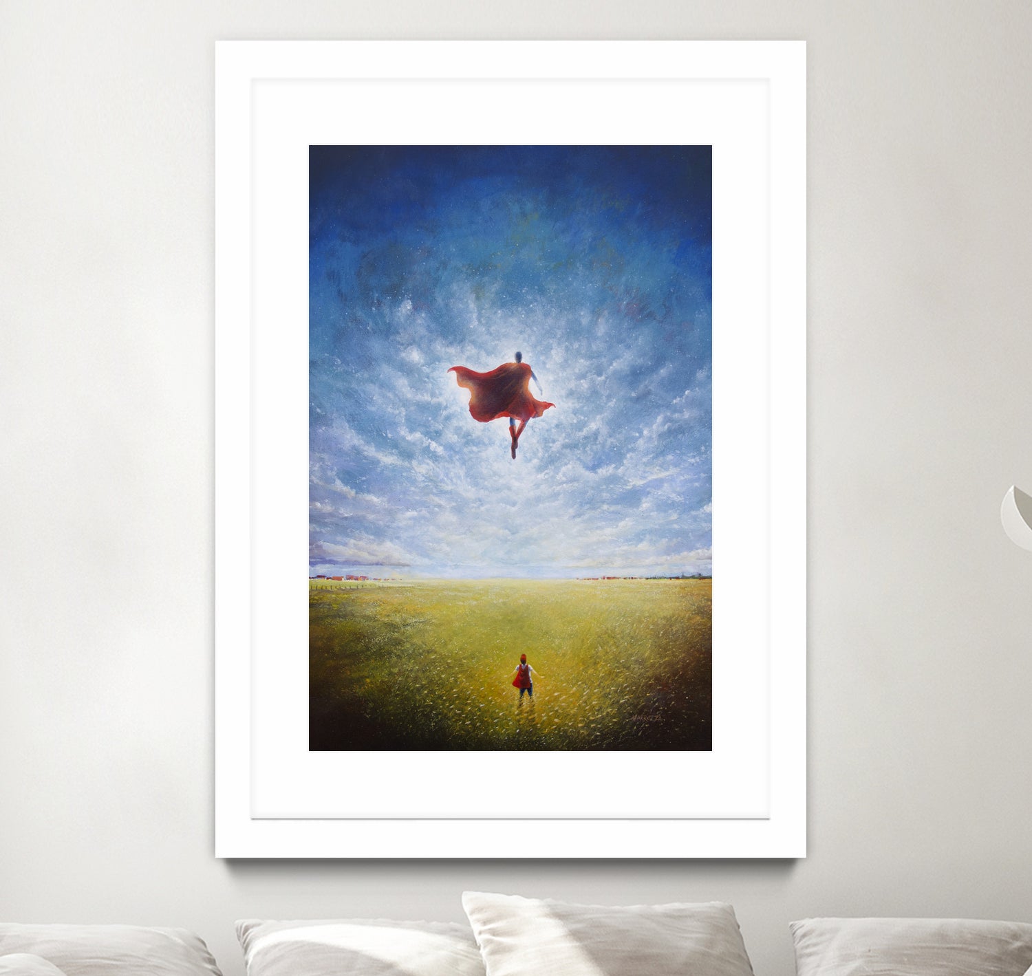 Dream by Vincent Carrozza on GIANT ART - blue digital painting