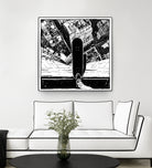 drop down by Fetrik Vilius on GIANT ART - white digital drawing