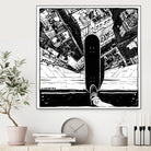 drop down by Fetrik Vilius on GIANT ART - white digital drawing