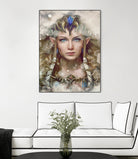 Epic Princess Zelda Portrait by Barrett Biggers on GIANT ART - brown digital painting