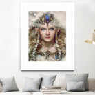 Epic Princess Zelda Portrait by Barrett Biggers on GIANT ART - brown digital painting