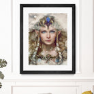 Epic Princess Zelda Portrait by Barrett Biggers on GIANT ART - brown digital painting