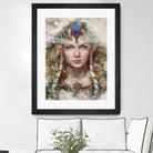 Epic Princess Zelda Portrait by Barrett Biggers on GIANT ART - brown digital painting