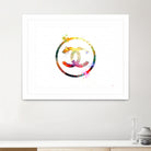 Chanel Logo by Daniel Janda on GIANT ART - white mixed media