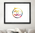 Chanel Logo by Daniel Janda on GIANT ART - white mixed media