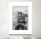 Gangster Cat Pepe Psyche by Pepe Psyche on GIANT ART - black digital drawing