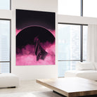 No Stars by Adam Priester on GIANT ART - pink digital painting