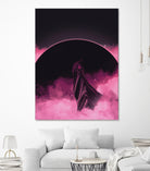 No Stars by Adam Priester on GIANT ART - pink digital painting