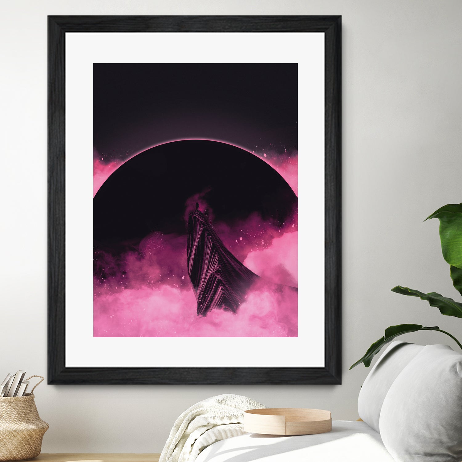 No Stars by Adam Priester on GIANT ART - pink digital painting