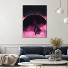 No Stars by Adam Priester on GIANT ART - pink digital painting