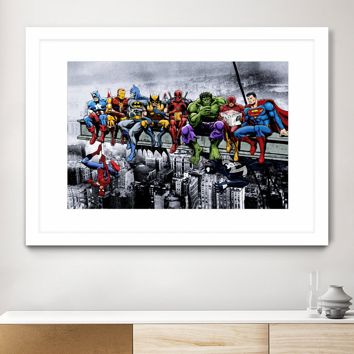 Breakfast Of Champions Special Edition by Dan Avenell on GIANT ART - gray digital painting