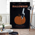 Halloween Movie Poster by Aline Ferreira on GIANT ART - black vector illustration