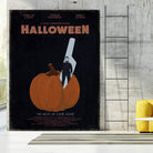 Halloween Movie Poster by Aline Ferreira on GIANT ART - black vector illustration