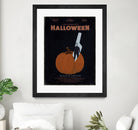 Halloween Movie Poster by Aline Ferreira on GIANT ART - black vector illustration