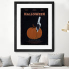 Halloween Movie Poster by Aline Ferreira on GIANT ART - black vector illustration