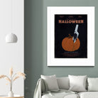 Halloween Movie Poster by Aline Ferreira on GIANT ART - black vector illustration