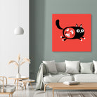 It's What's Inside That Counts Art by Michael Buxton on GIANT ART - red digital painting