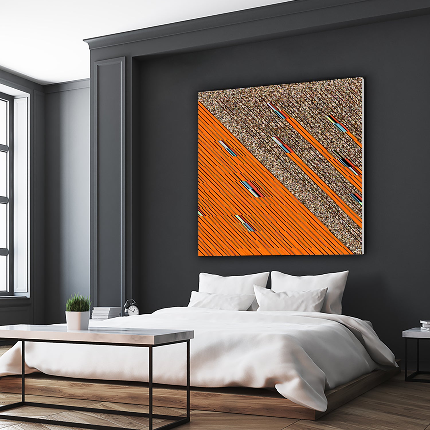 omamatia by vivi melignon on GIANT ART - orange digital painting